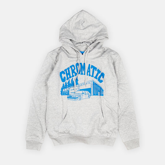 CHROMATIC VARSITY HOODIE - SPORT GREY