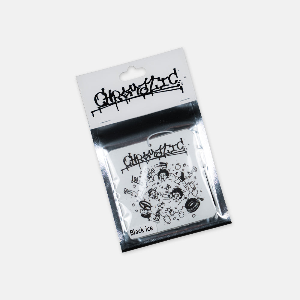 Dust Puff Air Freshener - Black Ice