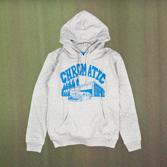 CHROMATIC VARSITY HOODIE - SPORT GREY