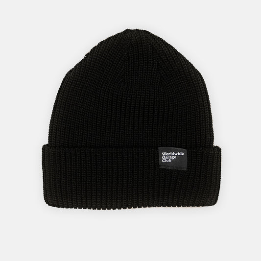 "WORLDWIDE GARAGE CLUB" ACRYLIC BEANIE