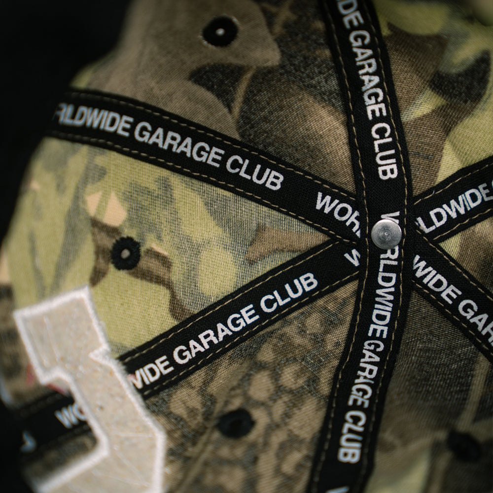 Camo Varsity Cap