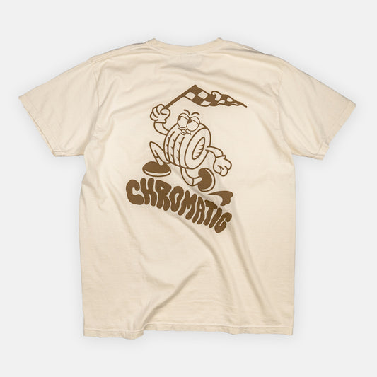 NIGHT IN THE GARAGE TEE - IVORY